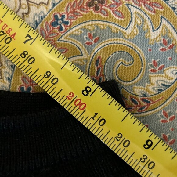 SALE -- Point Zero Collection Black Vest Merino Wool Blend - Men's Size Large - Picture 10 of 11